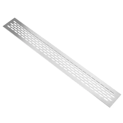 Zdjęcie produktu dla Kratka wentylacyjna meblowa inox 60x480 mm kratka meblowa