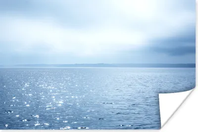 Produktbild von MuchoWow® Poster Sommer - Meer - Berge 30x20 cm - Plakate - Print