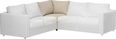 Produktbild von Dekoria Bezug für Vimle Eckelement, beige, 93 x 93 x 83 cm