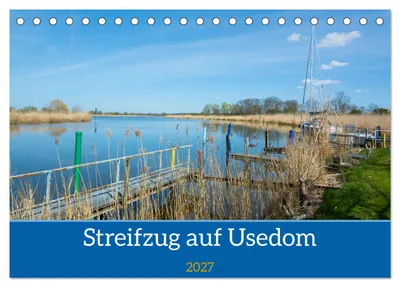 Produktbild von Streifzug auf Usedom (Tischkalender 2027 DIN A5 quer), CALVENDO Monatskalender