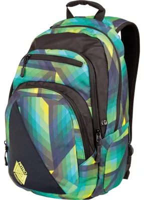 Obrázek produktu pro NITRO batoh na notebook Batoh s přihrádkou na notebook Daypacker Collection Stash 29 Batoh Geo Green green