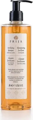 Produktbild von Prija Verstärkung Shampoo - Pflegende und stärkendeFormel mit Eruca Sativa Extrakt für mehr Glanz und Widerstandsfähigkeit (370 ml) - Sanfte Reinigung für alle Haartypen
