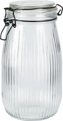 Produktbild von Glasgefäß mit luftdichtem Patentdeckel und Gummidichtung