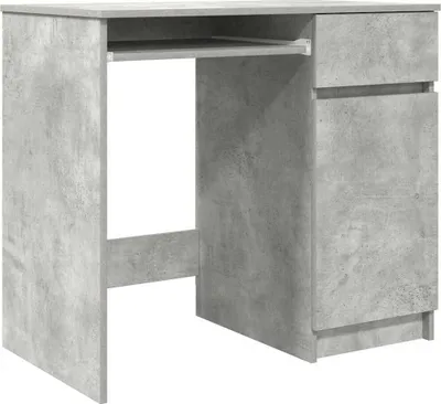 Produktbild von Schreibtisch Betongrau 86x49x76 cm Holzwerkstoff
