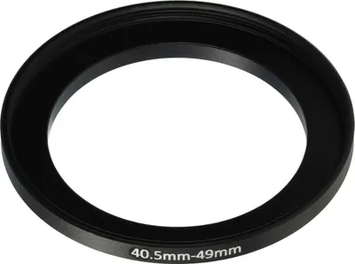 Produktbild von vhbw Step-Up-Ring Adapter 40,5 - 49mm für Kamera Objektiv - Filteradapter, Metall Schwarz