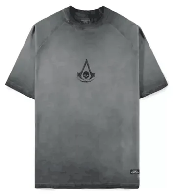 Obrázok produktu pre Tričko s krátkym rukávom, oversize, s motívom hry Assassin's Creed Black Flag – kolekcia Jackdaw (pre pánov)