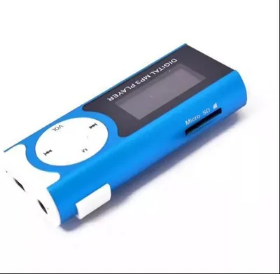 Image de Jumada - Lecteur MP3 numérique avec écran LCD, lecteur MP3 bleu