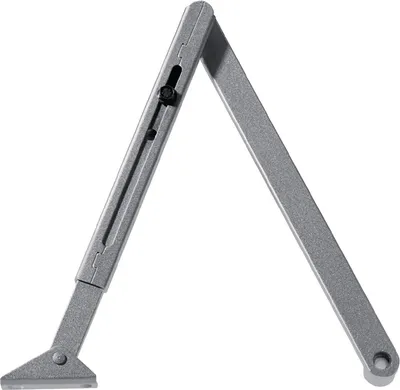 Produktbild von Geze Gestänge für TS 4000 weiß RAL 9016 verlängert Leibungstiefe 70-170 mm - 102433