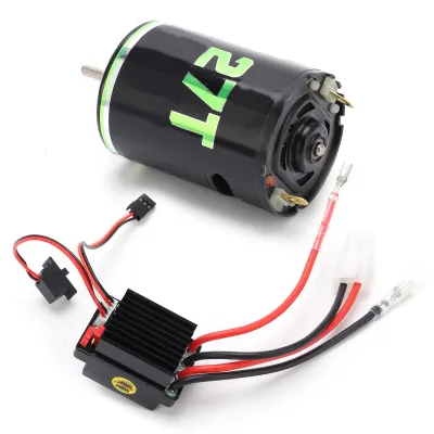 Obrázok produktu pre 540 Kartáčovaný motor 320A ESC,540 20T Kartáčovaný motor 320A ESC,540 27T Kartáčovaný motor 320A ESC,540 Kartáčovaný motor 320A ESC pre Axial SCX10,540 Kartáčovaný motor 320A ESC pre TRX4 D90,Kombinovaná sada kartáčovaného motora ESC