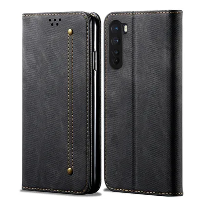 Obrázek produktu pro OnePlus Nord Pouzdro, Kožené Peněženkové Pouzdro s Magnetickým Uzavíráním a Pouzdro s Funkcí Stojánku pro OnePlus Nord černé