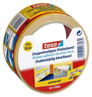 Zdjęcie produktu dla tesa doppelseitiges Klebeband universal 10m 50mm