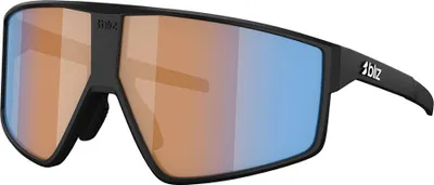 Obrázok produktu pre Slnečné okuliare Bliz P002 Nano Optics Nordic Light v koralovo-oranžovej farbe s modrým multifunkčným odtieňom/CAT3 Nano Optics Nordic Light v koralovo-oranžovej farbe s modrým multifunkčným odtieňom/CAT3