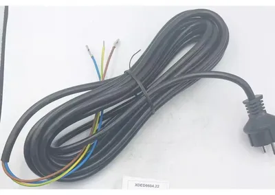 Obrázek produktu pro #22 Napájecí Kabel Pro Dílenský Vysavač Dedra Ded6604