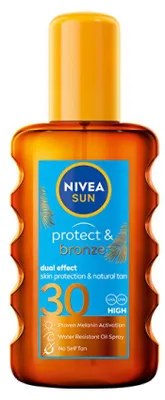 Obrázek produktu pro Olej na opalovn ve spreji podporujc zhndnut SPF 30 Sun (Protect & Bronze Oil) 200 ml