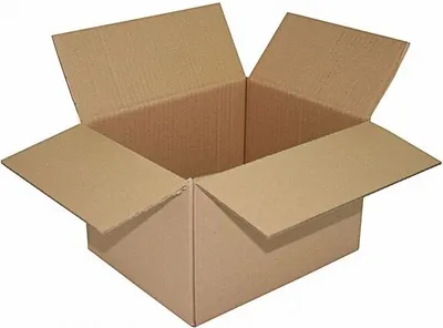 Produktbild von 25x Faltkarton 280x220x180mm 1-wellig Dickwelle braun