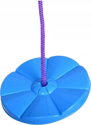 Produktbild von Tellerschaukel Garten Rund 28cm - Kinderschaukel Sitz bis 75kg - Robust & Sicher