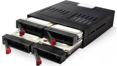 Obrázek produktu pro OImaster HE-2006 4-slotový interní stojan na pevné disky s podporou čtyř 2,5" SATA HDD/SSD Snadná instalace Plug and Play (neobsahuje pevný disk)
