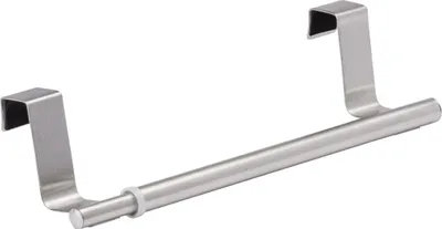 Produktbild von WENKO Tür-Handtuchstange 60 cm Teleskop Handtuch Halter ausziehbar Tür Edelstahl