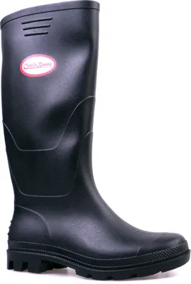 Produktbild von Charlie Barato® Gummistiefel PVC Schwarz - Berufsstiefel Damen & Herren - 100% Wasserdicht, Rutschfeste, Profilierte Sohle, Innenbereich Aus Textil - Größe 43