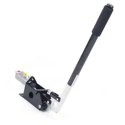 Productafbeelding van Hydraulische handrem, geschikt voor driftrijden, met een langere hefboom (500 mm). Beschikbaar in horizontale en verticale uitvoeringen, voor rallygebruik. Kleur: zwart