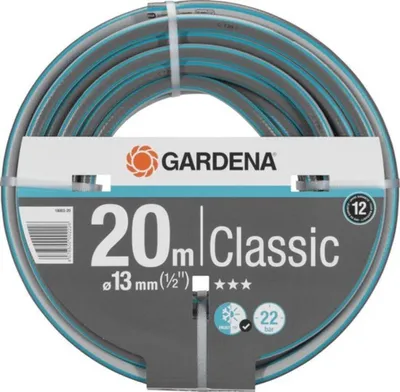 Produktbild von Gardena Gartenschlauch 20m UV- und frostbeständig 22 bar 2 Schlauchverbinder