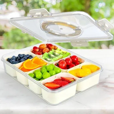 Obrázek produktu pro Servírovací tác s víkem – pro podávání občerstvení