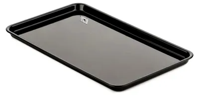 Produktbild von Abtropfschale 33x19 cm schwarz Kunststoff