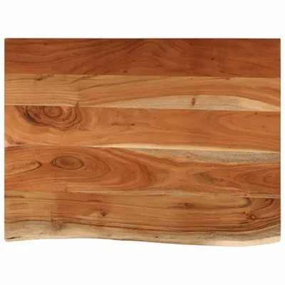 Produktbild von Waschtischplatte 70x60x2,5 cm Rechteckig Massivholz Akazie