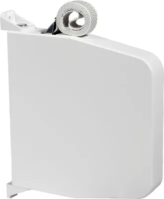 Produktbild von 1 x INOVATEC Gurtwickler weiß Mini 11 m Gurtband