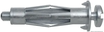 Produktbild von fischer Hohlraum-Metalldübel HM 4 x 60 S mit metrischer Schraube, 50 Stück