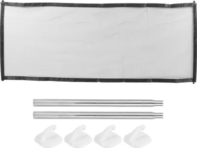 Obrázek produktu pro Bezpečnostní zábrana pro domácí mazlíčky, izolační plot pro psy, přenosný a skládací, síťový plot, 180 x 72 cm (bez zipu)