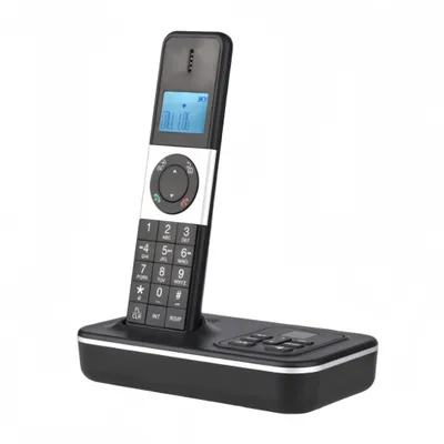 Produktbild von ZELURXX  Digitales schnurloses Telefon Set mit Anrufanzeige und Anrufbeantworter für Büro und Zuhause
