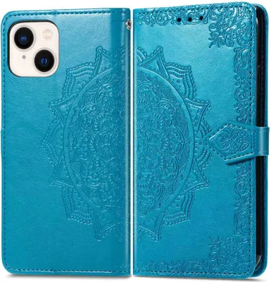 Image de imoshion Bibliothèque Mandala pour Apple iPhone 14 / 13 - Turquoise