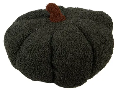 Produktbild von Clayre & Eef Dekoration Kürbis Ø 30x18 cm Grün Polyester