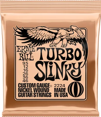 Produktbild von Ernie Ball P02224, Gitarre, Nickel, Elektro, 6 Stück(e)