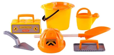 Produktbild von Cavallino Eimer mit Mauerset, 7dlg.
