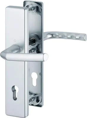 Produktbild von HOPPE Schutz-Langschild-Garnitur Birmingham  Aluminium Natur 1117/2221A/2440 - 3781341