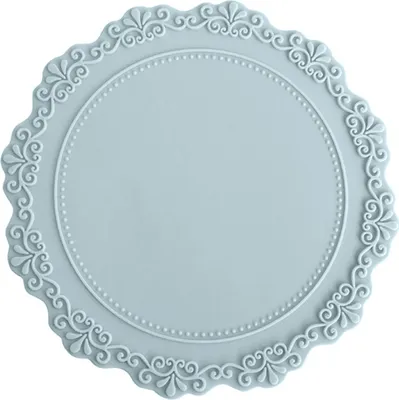 Produktbild von Tischset mit Retro-Prägung, rund, wasserdicht, ölbeständig, verbrühungshemmend, spülmaschinenfest, Essmatte, Küchenbedarf