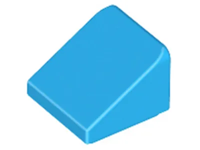 Produktbild von Lego® 1x1 Schrägstein 30° x 1 x 1 x 2/3 54200 - 1 Stück Dunkles Azurblau