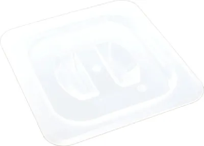 Produktbild von GN-Deckel 1/6 Polypropylen transparent – spülmaschinenfest & stapelbar