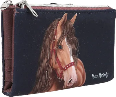 Zdjęcie produktu dla Portfel Depesche z pikowanym sercem Miss Melody GLITTER HORSE