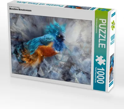 Produktbild von CALVENDO Puzzle Ein Motiv aus dem Kalender Mondäne Monatswesen | 1000 Teile Lege-Größe 64x48cm Foto-Puzzle für glückliche Stunden