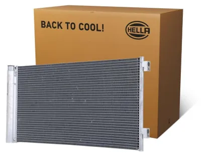 Image de Condenseur climatisation avec sécheur Tubes de refroidissement parallèles HELLA pour e.a. MINI MINI
