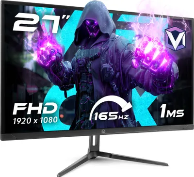Produktbild von Vibox V27FHD165 Gaming-Monitor - 27 Zoll, FHD 1080p Auflösung, 165Hz, 1ms, Adaptive Sync, VA-Panel, HDMI & DisplayPort