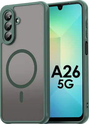 Produktbild von Handyhülle für Samsung Galaxy A26 Matt Case Schutzhülle Kratzfest Passgenau Grün