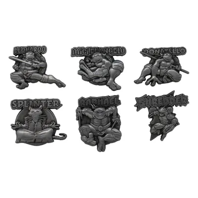 Produktbild von FaNaTtik Teenage Mutant Ninja Turtles Ansteck-Pin 6er-Pack Limited Edition FNTK-V-TURT2