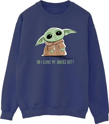Produktbild von Star Wars - "The Mandalorian" Sweatshirt für Herren BI46662 (S) (Marineblau)