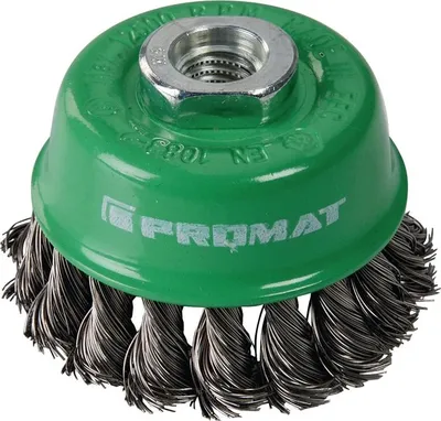 Produktbild von Topfbrste 65 mm Drahtstrke 0,35 mm VA 12500 min-