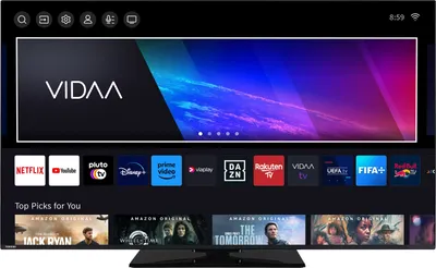 Produktbild von Toshiba 65UV3463DAW 65 Zoll Fernseher / VIDAA Smart TV (4K UHD, Dolby Vision HDR, Triple-Tuner)