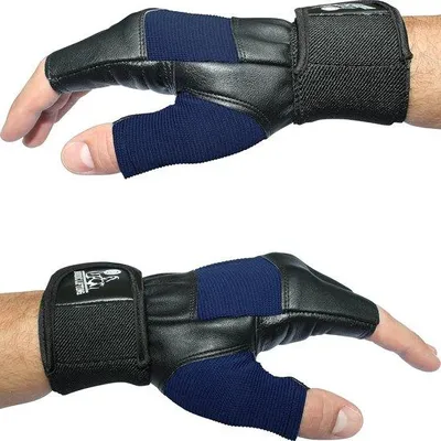 Produktbild von Hantelhandschuhe 12" Handgelenkstütze – Universelles Design – Ideal für das Fitnessstudio – ServiceTopper